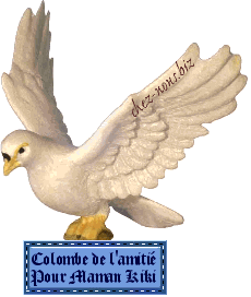colombe cadeau ami